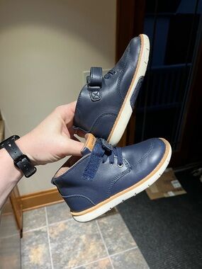 Extra wide Stride Rite leather boots